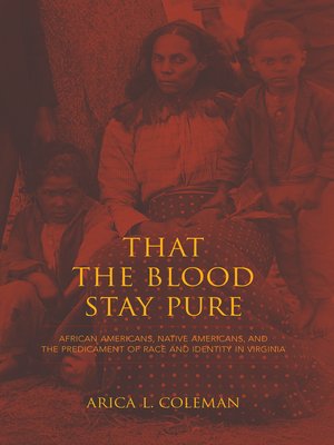 cover image of That the Blood Stay Pure